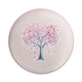 Heart Tree Pinback, Love Tree Button, Heart Leaves, Cute Aesthetic Badge, Valentine's Day Gift, Tree of Love - Tawshia